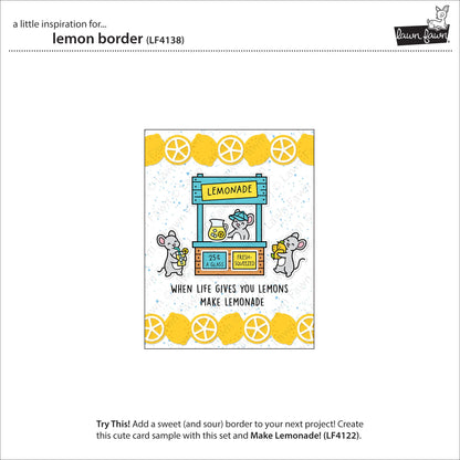 Lawn Fawn - Lemon Border