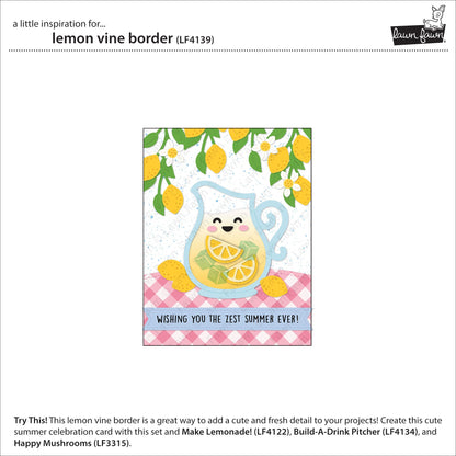Lawn Fawn - Lemon Vine Border