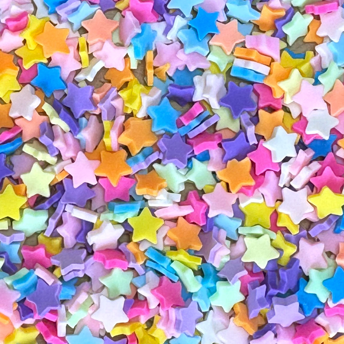 Lawn Fawn - Rainbow Star Clay Pieces