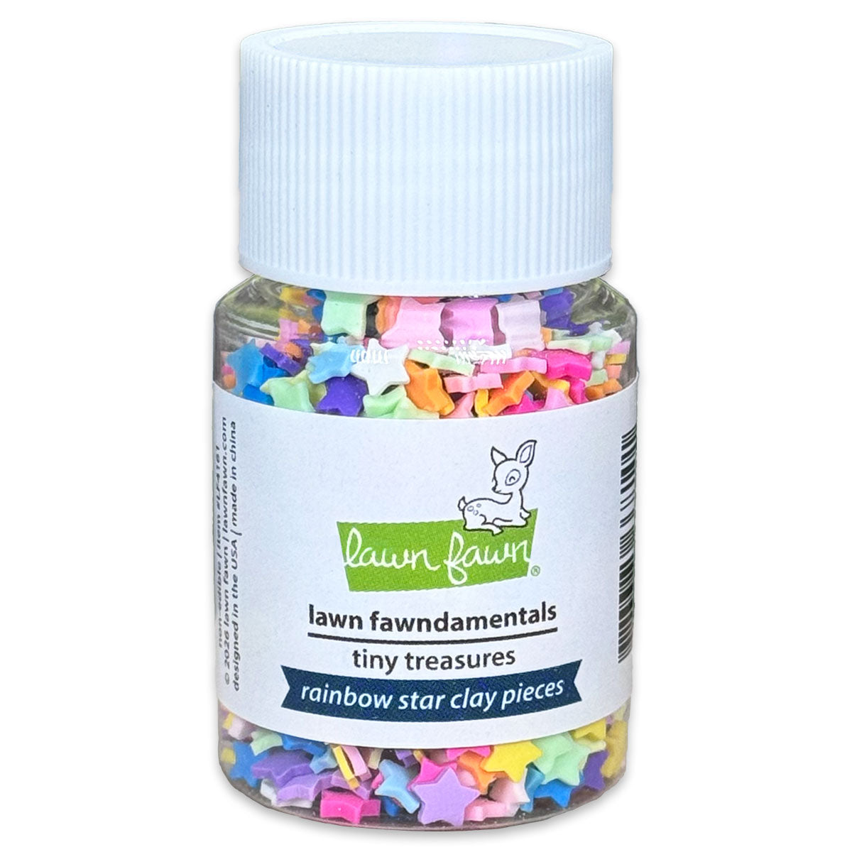 Lawn Fawn - Rainbow Star Clay Pieces