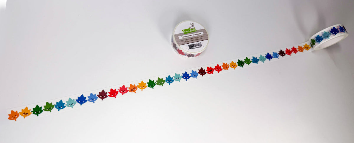 Lawn Fawn - Happy Leaves Washi Tape