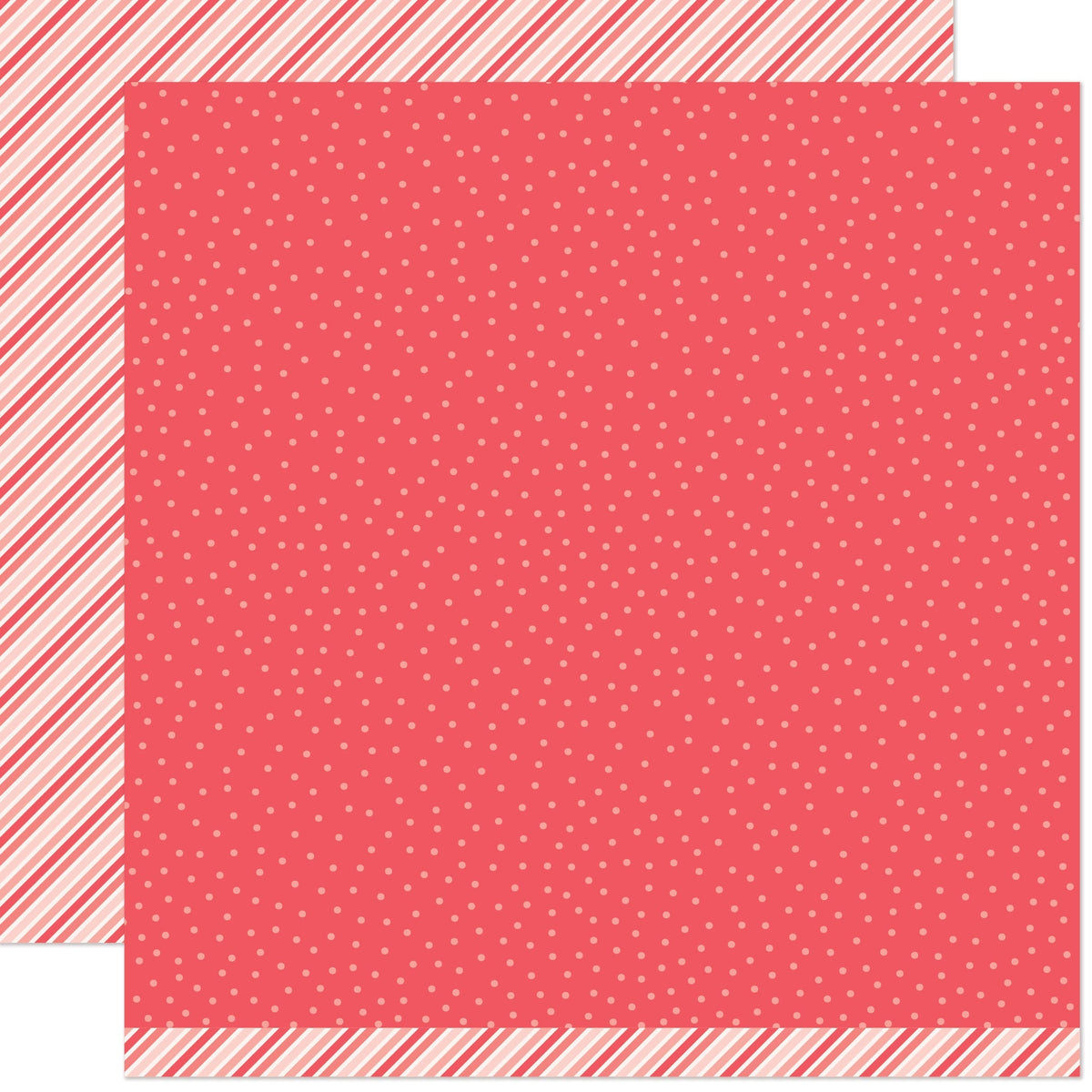 Lawn Fawn - Stripes 'N Sprinkles Autumn - Apple Bobbing 12x12"