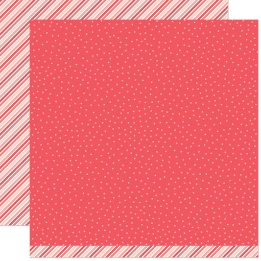 Lawn Fawn - Stripes 'N Sprinkles Autumn - Apple Bobbing 12x12"
