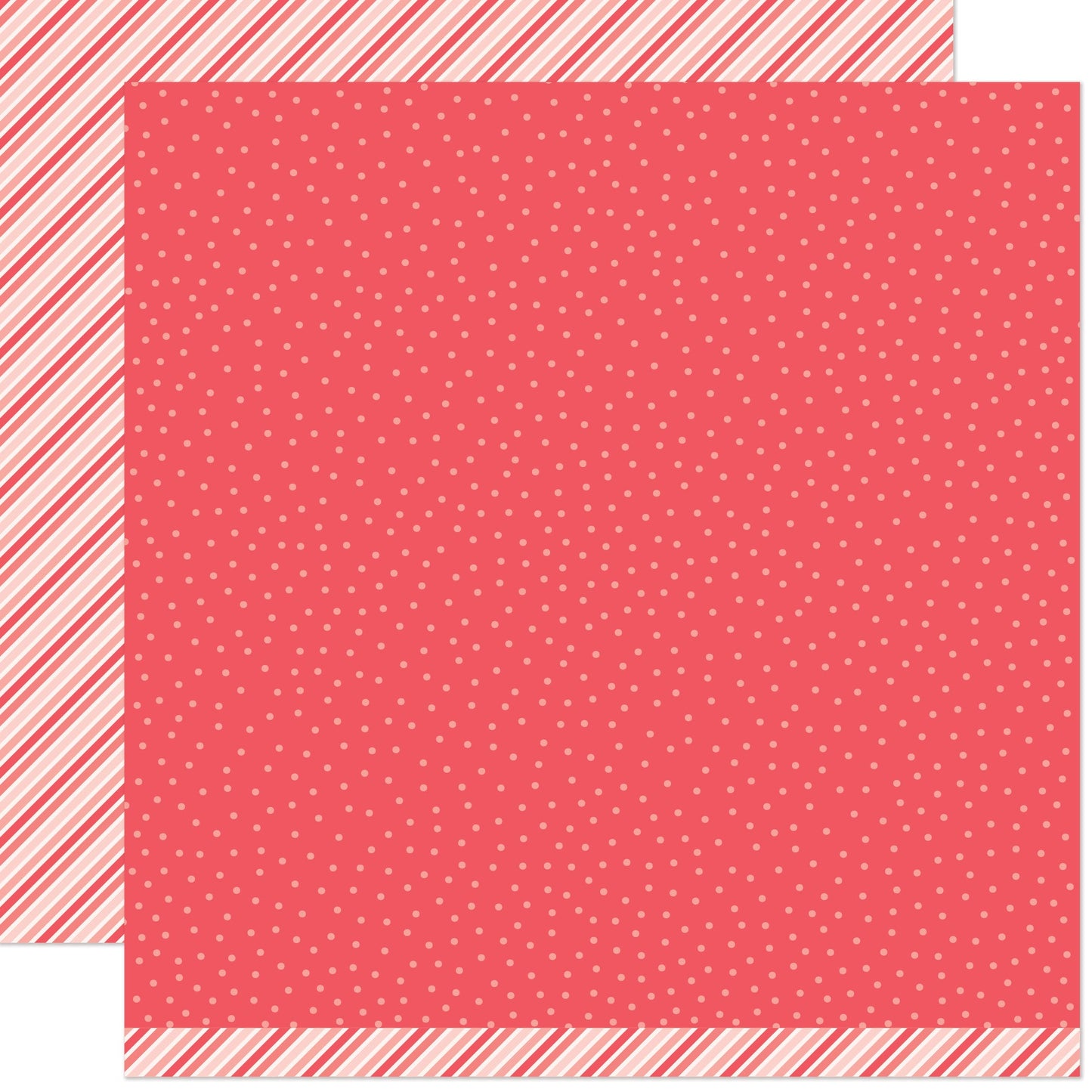 Lawn Fawn - Stripes 'N Sprinkles Autumn - Apple Bobbing 12x12"