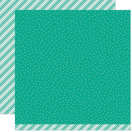 Lawn Fawn - Stripes 'N Sprinkles Autumn - Goblin 12x12"