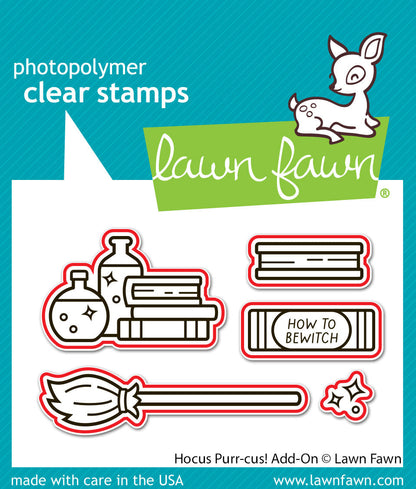 Lawn Fawn - Hocus Purr-Cus! Add-On Lawn Cuts