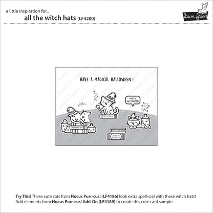 Lawn Fawn - All The Witch Hats
