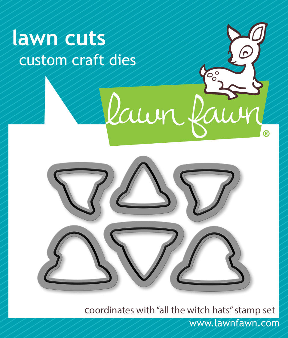 Lawn Fawn - All The Witch Hats Lawn Cuts