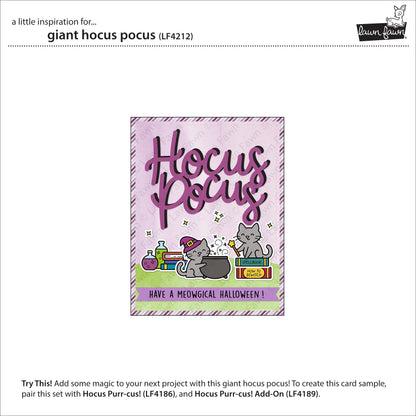 Lawn Fawn - Giant Hocus Pocus
