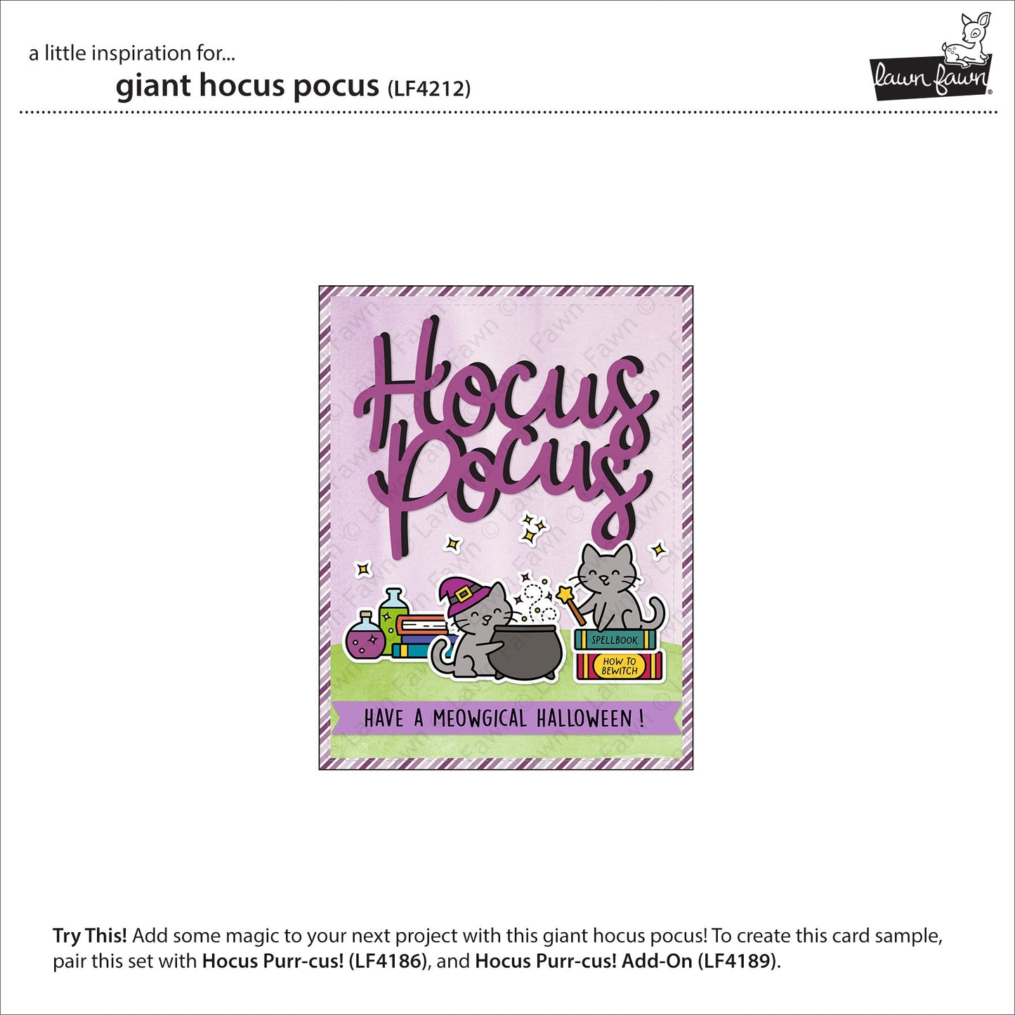 Lawn Fawn - Giant Hocus Pocus