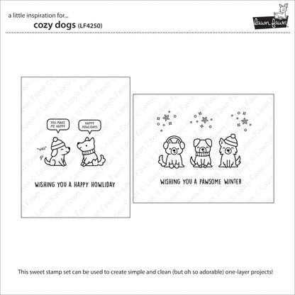 Lawn Fawn - Cozy Dogs