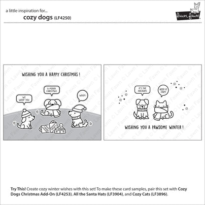 Lawn Fawn - Cozy Dogs