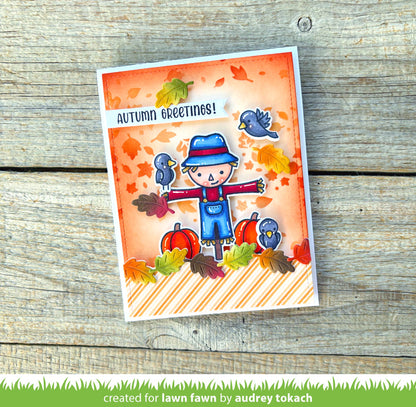 Lawn Fawn - Leaf And Acorn Border
