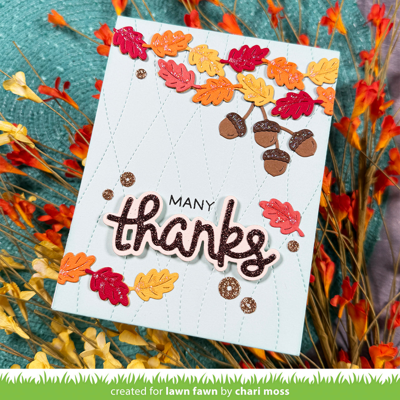 Lawn Fawn - Scripty Thanks Outline Add-On