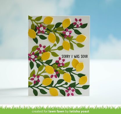 Lawn Fawn - Lemon Vine Border