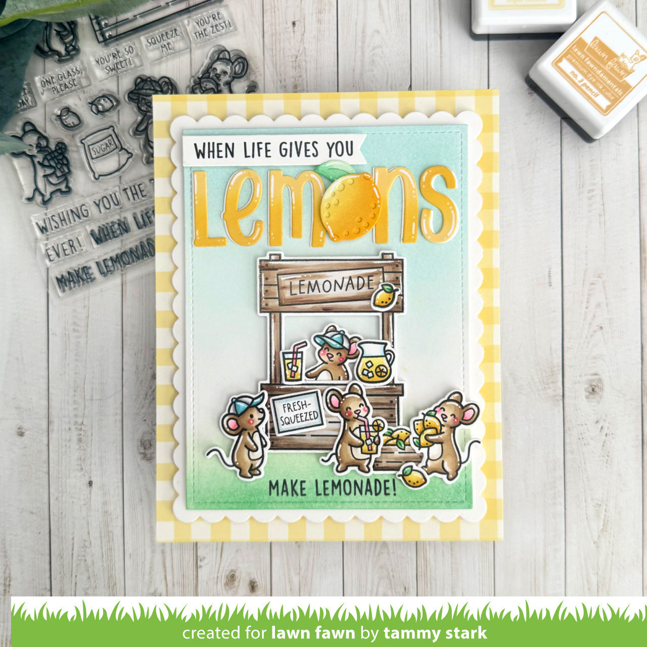 Lawn Fawn - Make Lemonade!