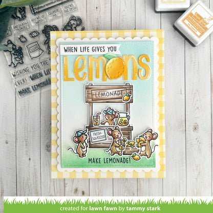 Lawn Fawn - Make Lemonade!