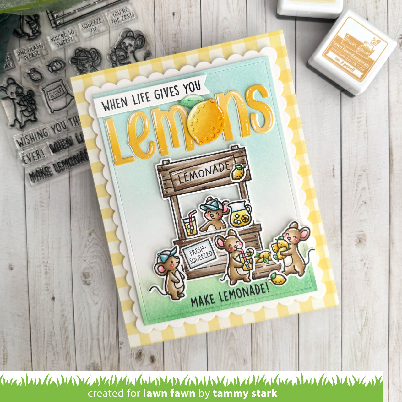 Lawn Fawn - Make Lemonade!