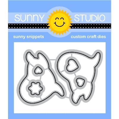 Sunny Studio Stamps Let's Chill 6-piece Metal Cutting Craft Dies Set SSDIE-410