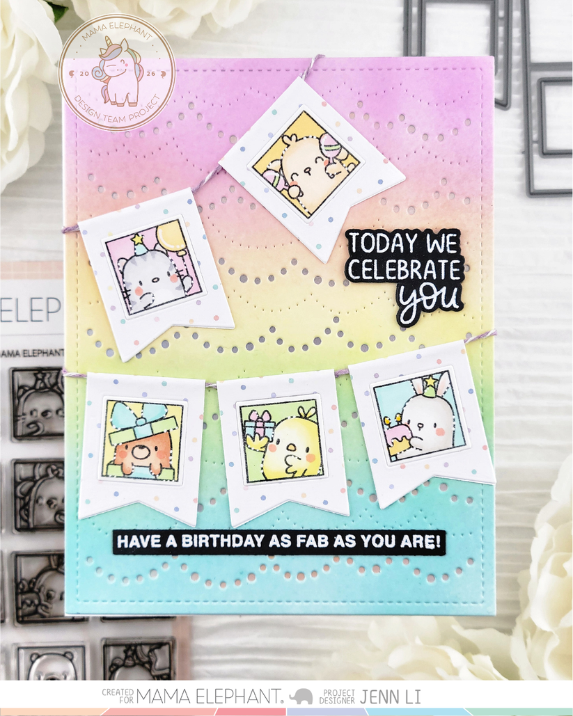 Mama Elephant - Docket Lil Banners - Creative Cuts