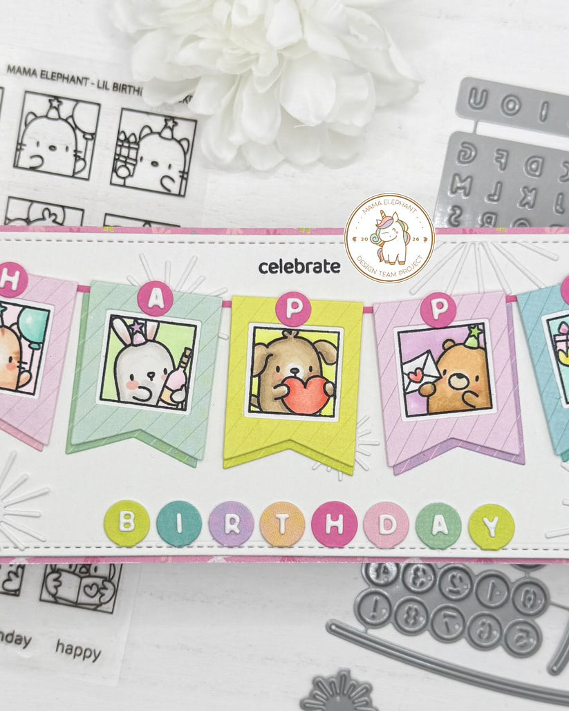 Mama Elephant - Lil Birthday Docket