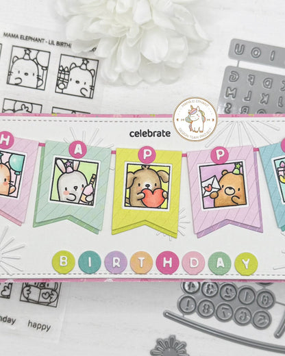 Mama Elephant - Lil Birthday Docket