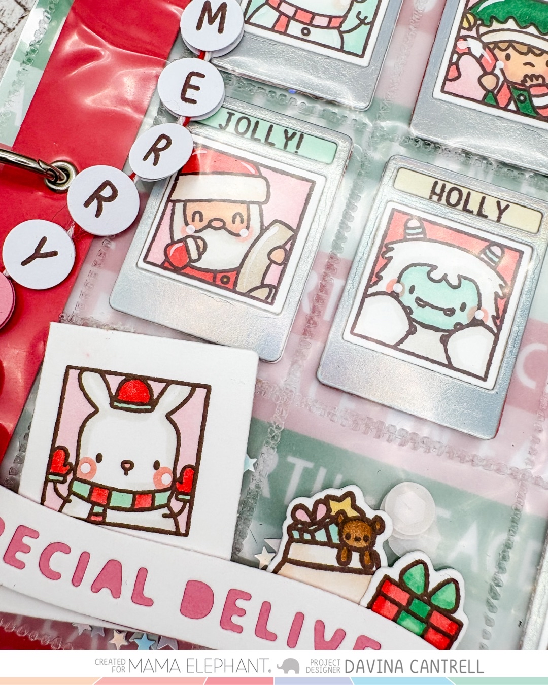 Mama Elephant - Docket Lil Atc Box - Creative Cuts