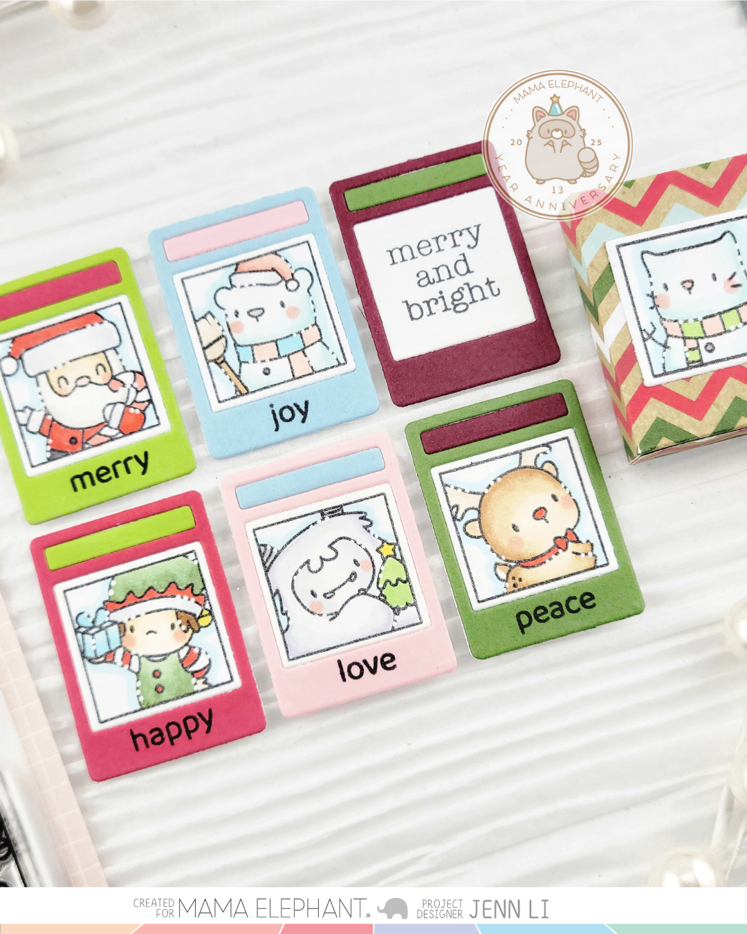 Mama Elephant - Docket Lil Atc Box - Creative Cuts