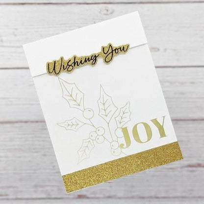 Spellbinders - Gold Assortment Treasured Cardstock  8 1/2" X 11 -15 Pack