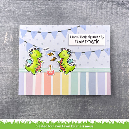 Lawn Fawn - Little Dragon Flip Flop