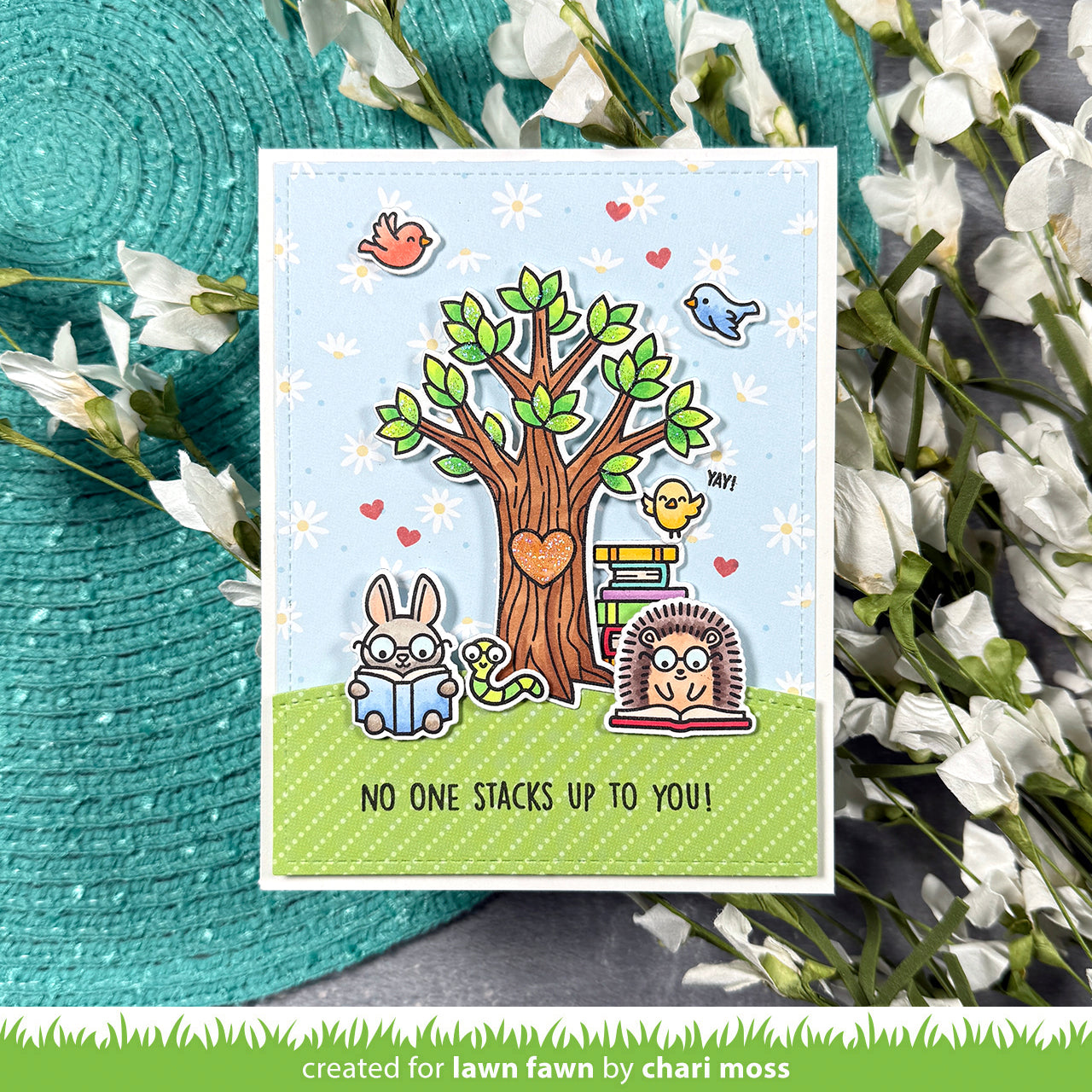 Lawn Fawn - Little Woodland Library Friends