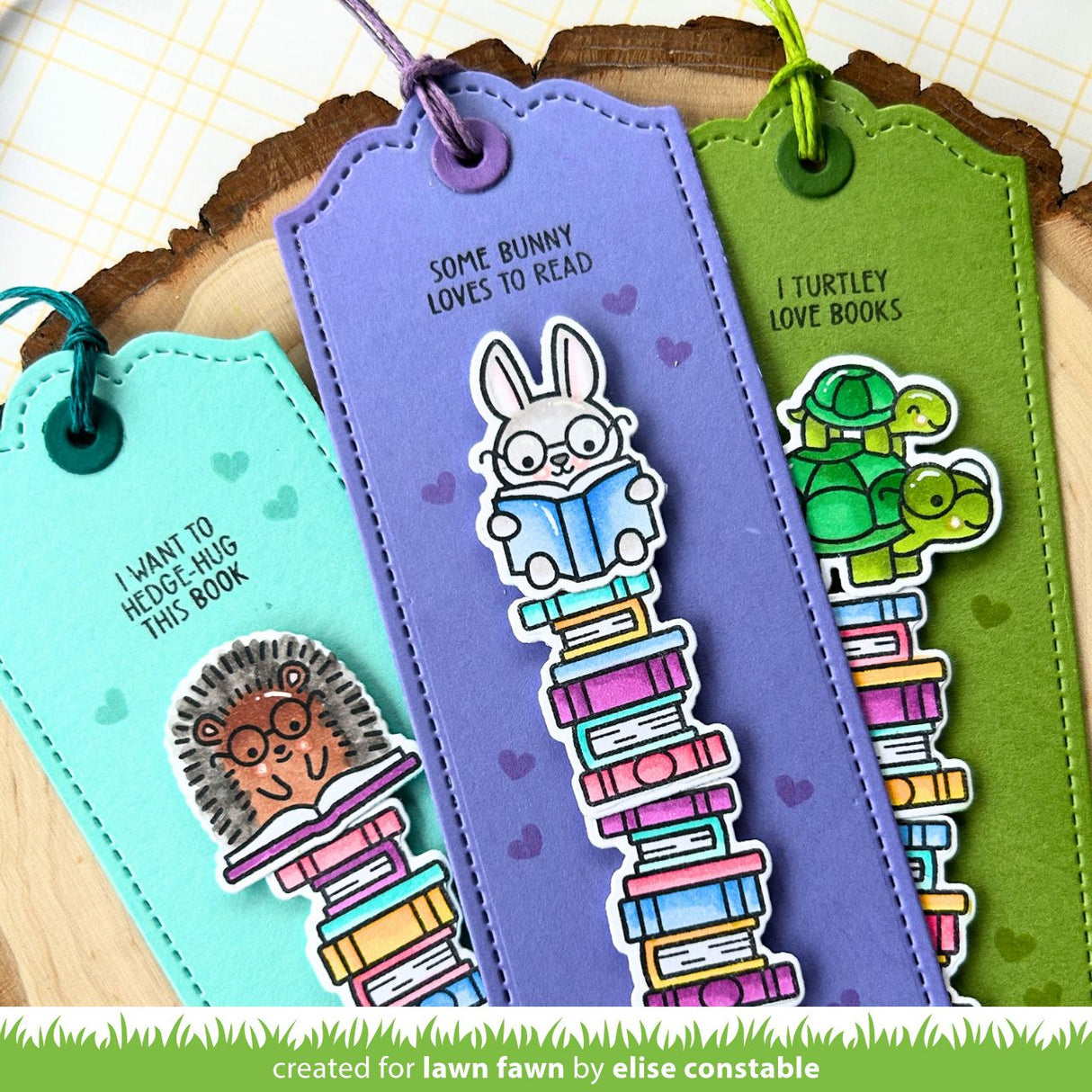 Lawn Fawn - Little Woodland Library Friends