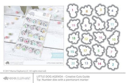 Mama Elephant - Little Dog Agenda - Creative Cuts