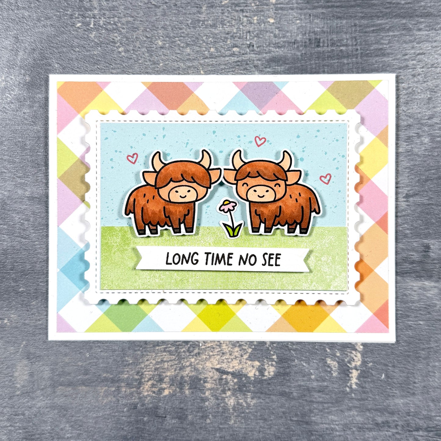 Lawn Fawn - Highland Cows!