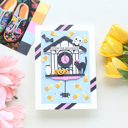 Spellbinders - Cuckoo Cottage Etched Dies Cuckoo Cottage