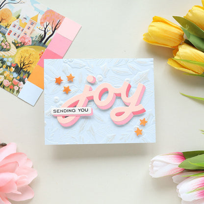 Spellbinders - City Holiday Etched Dies Shadow Joy