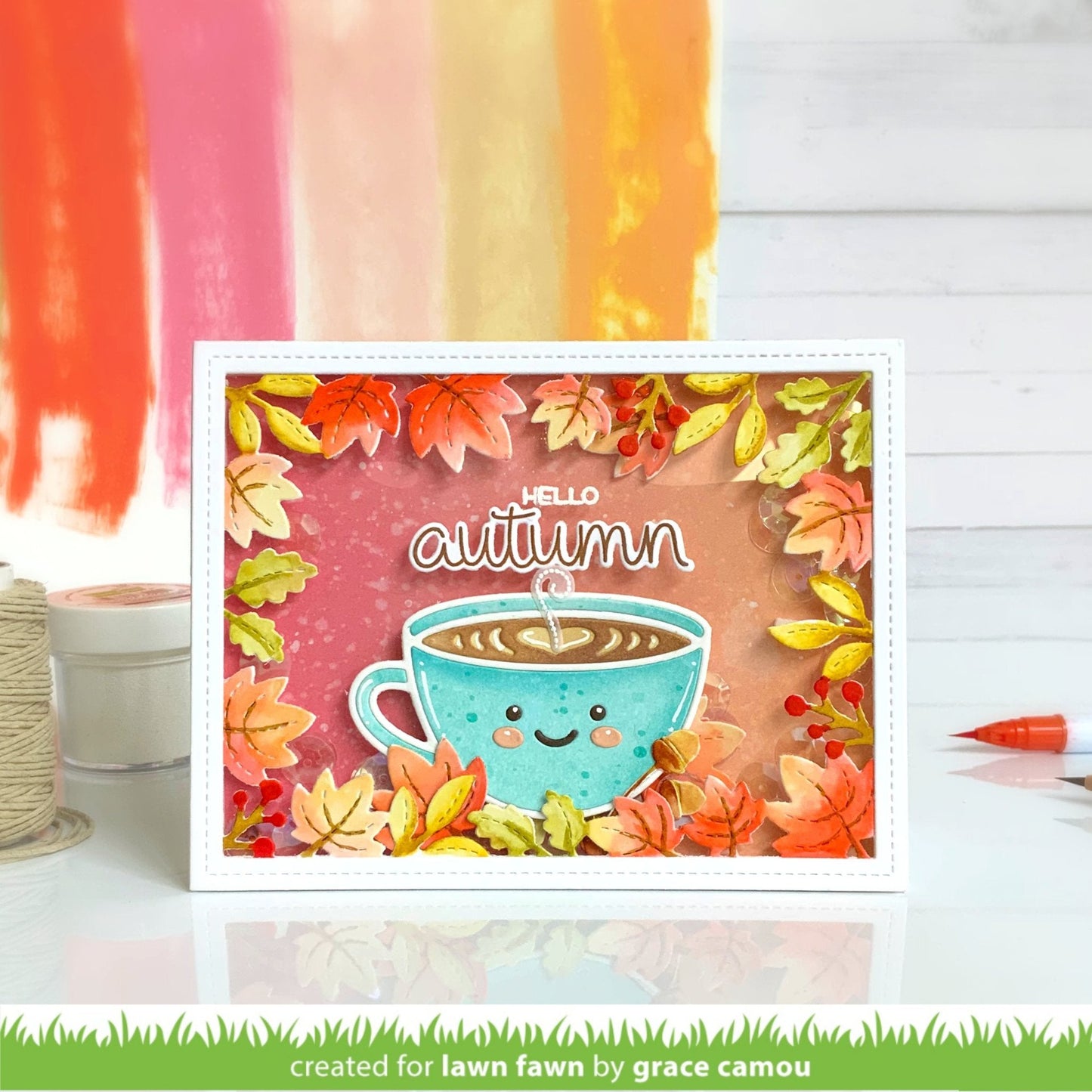 Lawn Fawn - Lovely Latte