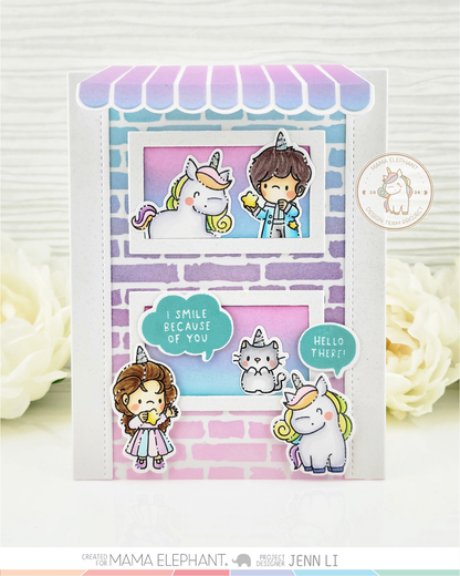 Mama Elephant - Sherbet Awning - Creative Cuts