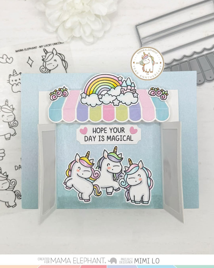 Mama Elephant - Sherbet Awning - Creative Cuts