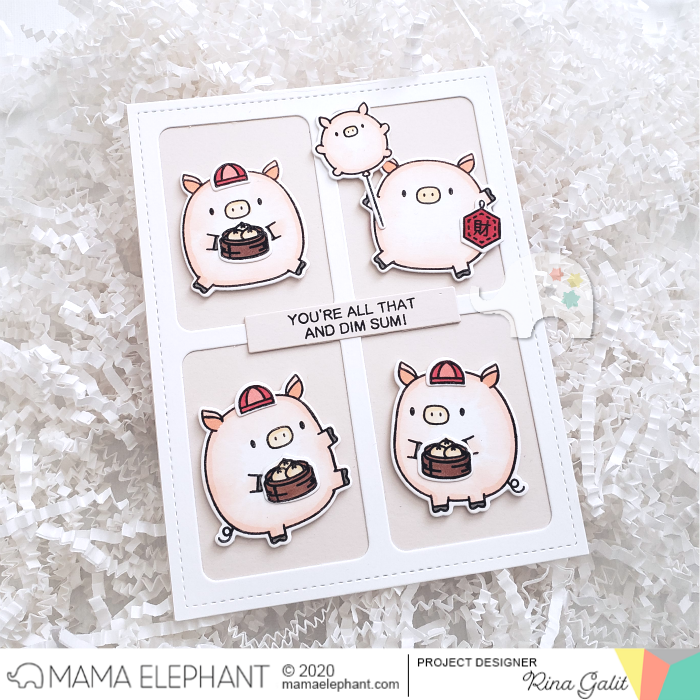 Mama Elephant - Zodiac Pig