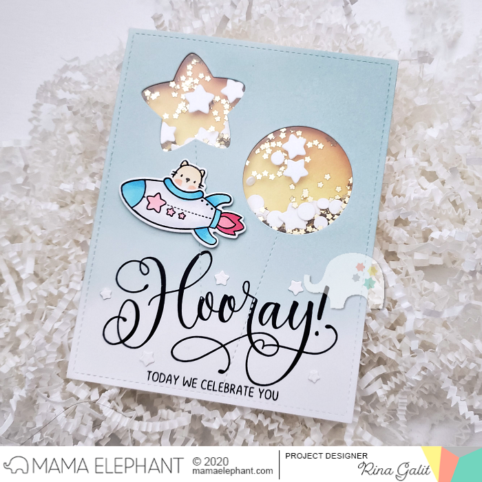 Mama Elephant - Inlaid Balloons - Creative Cuts