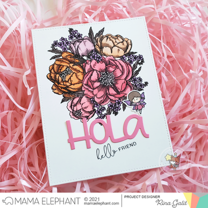 Mama Elephant - Big Spanish Words - Creative Cuts