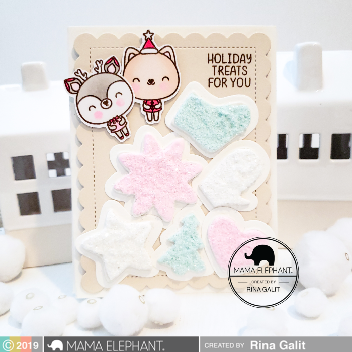 Mama Elephant - Sugar Cookies - Creative Cuts