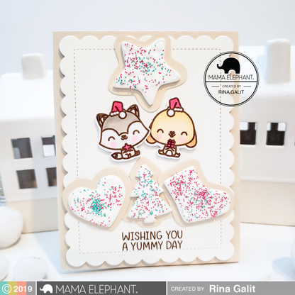 Mama Elephant - Sugar Cookies - Creative Cuts