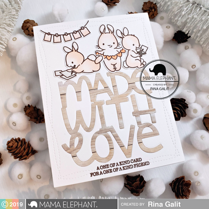 Mama Elephant - Big Made With Love - Creative Cuts