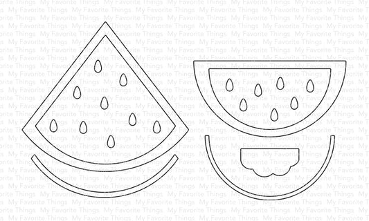 My Favorite Things - Watermelon Slices Die-Namics