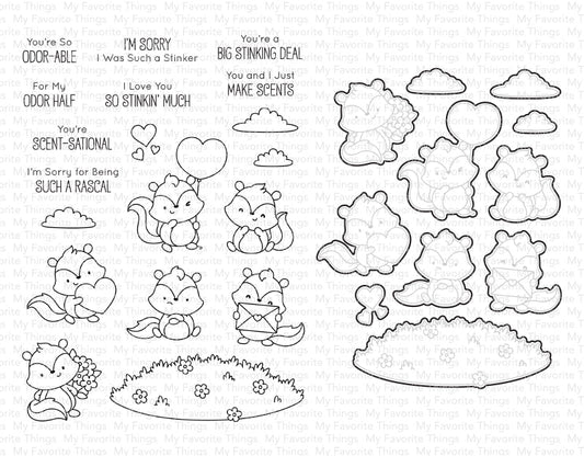 SET DEAL: My Favorite Things - JB Scent-sational Skunks