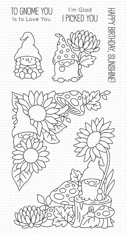 SET DEAL: My Favorite Things - JB Sunflower Gnomes