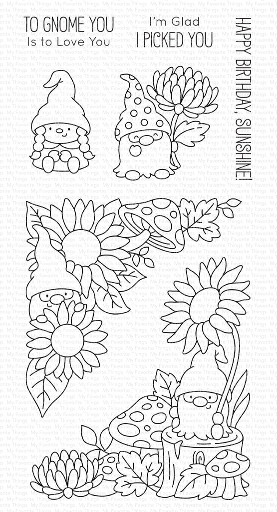 SET DEAL: My Favorite Things - JB Sunflower Gnomes