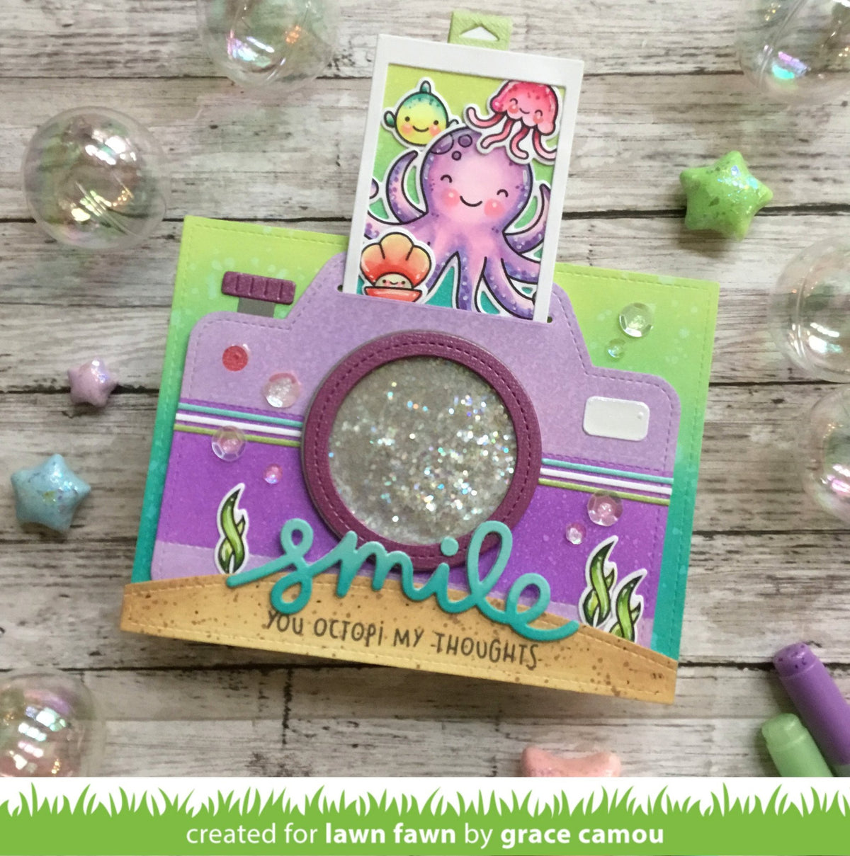 Lawn Fawn - Magic Iris Camera Pull-Tab Add-On